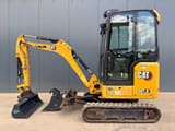 2021 Caterpillar 301.8 mini excavator, side view