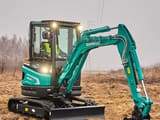 2024 Sunward SWE25UF mini excavator, side view