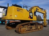 2016 Caterpillar 340F crawler excavator, rear three-quarter view