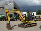 2006 Komatsu PC 75R mini excavator, side view