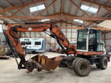 2007 Terex TW 110 wheel excavator, side view
