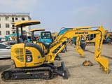 2022 Komatsu PC30MR mini excavator, side profile view