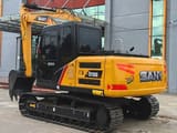 2026 Sany SY135C Pro crawler excavator, rear three-quarter view