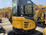 2023 Sany SY26U mini excavator, rear three-quarter view