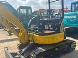 2024 Komatsu PC30 MR mini excavator, rear three-quarter view