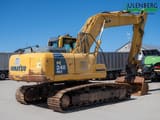 2010 Komatsu PC240NLC-8 crawler excavator, rear three-quarter view