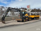 2020 Volvo EWR150E wheel excavator side view
