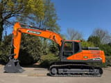 2025 Develon DX225LC-7M crawler excavator, side view