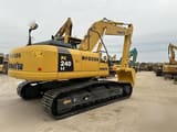 2021 Komatsu PC240LC-8 crawler excavator rear three-quarter view