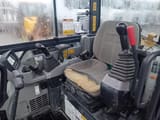 2018 Komatsu PC-55MR mini excavator interior cab view