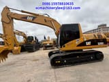 2023 Caterpillar 320CL crawler excavator, side profile view