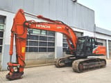2022 Hitachi ZX300LCN-7 crawler excavator, side profile view