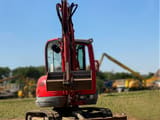 JCB 8035ZTS Mini Excavator, front view