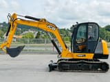 2013 JCB 8061 CTS mini excavator, side view