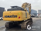 2018 Komatsu PC210LC-11 crawler excavator, rear three-quarter view