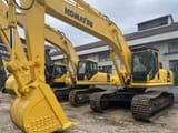 2023 Komatsu PC400-8 crawler excavator, front three-quarter view