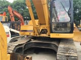 2009 Caterpillar 330BL crawler excavator, rear-side view