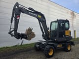 2020 Volvo EW60E wheel excavator, side profile view
