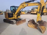 2022 Caterpillar 306CR crawler excavator, side view