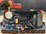 2024 Doosan DX60-9C mini excavator engine bay view