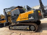 2025 Hyundai HX220HD crawler excavator, rear three-quarter view