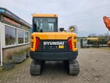 2025 Hyundai HX60PRO mini excavator rear view