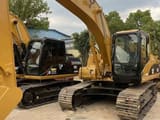 2020 Caterpillar 320C crawler excavator, front three-quarter view