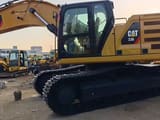 Excavadora de orugas Caterpillar 336 vista lateral