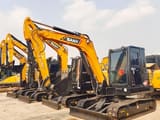 2024 Sany SY60C mini excavator, side view