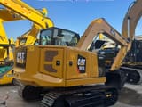 2023 Caterpillar 307.5 crawler excavator, rear three-quarter view