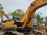 2018 Hyundai R385LC-9T crawler excavator, rear three-quarter view
