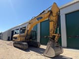 2012 Caterpillar 336D crawler excavator, side view