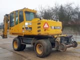 2008 Atlas 1404 ZW wheel excavator, rear three-quarter view