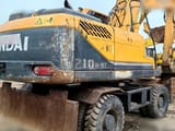2019 Hyundai 210W-9T wheel excavator rear view