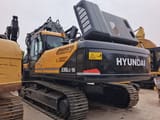 2024 Hyundai 330LC-9S crawler excavator, rear three-quarter view