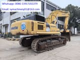2020 Komatsu PC450-8 crawler excavator, rear three-quarter view