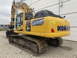 2024 Komatsu HB365LC-3EO crawler excavator, rear three-quarter view