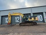 2019 Kobelco SK500LC-10 crawler excavator, side profile view