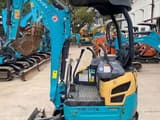 2021 Kubota U17 mini excavator, side view