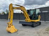 2022 Komatsu PC58-8 crawler excavator, side view