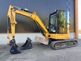 2020 Caterpillar 303.5ECR mini excavator side view
