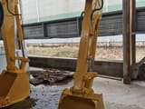 2015 Komatsu PC58 mini excavator boom and bucket detail