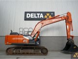 2022 Hitachi Zaxis 210LC-7 crawler excavator, side profile view