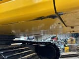 Komatsu PC300 crawler excavator undercarriage view