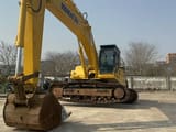 2020 Komatsu PC400-8 crawler excavator, front three-quarter view