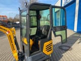 Berger Kraus BK950KS mini excavator cab interior view