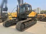 2022 Hyundai Robex 300LC-9S crawler excavator, front three-quarter view