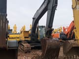 2023 Volvo EC210B crawler excavator, front three-quarter view
