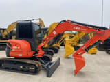 2022 Kubota U50-4 mini excavator, side view