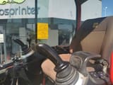 2014 JCB 8050 mini excavator interior cab view